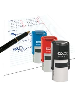 Colop Printer R 17 Lehrerstempel 3er SET - Ø 17 mm